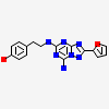 4-{2-[(7-amino-2-furan-2-yl[1,2,4]triazolo[1,5-a][1,3,5]triazin-5-yl)amino]ethyl}phenol