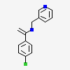 (~{E})-1-(4-chlorophenyl)-~{N}-(pyridin-3-ylmethyl)ethanimine