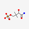 [(3~{R})-4-azanyl-2,2-dimethyl-3-oxidanyl-4-oxidanylidene-butyl] dihydrogen phosphate