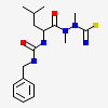 1-[(2~{S})-1-[[iminomethyl(methyl)amino]-methyl-amino]-4-methyl-1-oxidanylidene-pentan-2-yl]-3-(phenylmethyl)urea