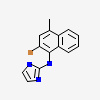 ~{N}-(2-bromanyl-4-methyl-naphthalen-1-yl)-4,5-dihydro-1~{H}-imidazol-2-amine