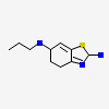 (6S)-N6-propyl-4,5,6,7-tetrahydro-1,3-benzothiazole-2,6-diamine