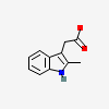 2-(2-methyl-1~{H}-indol-3-yl)ethanoic acid
