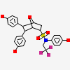 (1S,2R,4S,5S,6S)-N,5,6-tris(4-hydroxyphenyl)-N-(2,2,2-trifluoroethyl)-7-oxabicyclo[2.2.1]heptane-2-sulfonamide