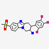 (2R,3R)-7-(methylsulfonyl)-3-(2,4,5-trifluorophenyl)-1,2,3,4-tetrahydropyrido[1,2-a]benzimidazol-2-amine