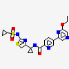N-(1-{2-[(cyclopropanesulfonyl)amino]-1,3-thiazol-4-yl}cyclopropyl)-5-(6-ethoxypyrazin-2-yl)pyridine-2-carboxamide