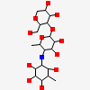 1,5-anhydro-4-O-(4,6-dideoxy-4-{[(1S,2S,3S,4R,5S,6R)-2,3,4,6-tetrahydroxy-5-methylcyclohexyl]amino}-alpha-D-glucopyranosyl)-D-glucitol