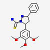 5-phenyl-3-(3,4,5-trimethoxyphenyl)-3,4-dihydropyrazole-2-carbothioamide