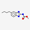 methyl ~{N}-(5-butyl-1~{H}-benzimidazol-2-yl)carbamate
