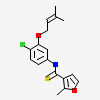 2-METHYL-FURAN-3-CARBOTHIOIC ACID [4-CHLORO-3-(3-METHYL-BUT-2-ENYLOXY)-PHENYL]-AMIDE