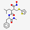 4-(N-HYDROXYAMINO)-2R-ISOBUTYL-2S-(2-THIENYLTHIOMETHYL)SUCCINYL-L-PHENYLALANINE-N-METHYLAMIDE