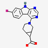 (1S,6R,7S)-3-(7-fluoro-9H-pyrimido[4,5-b]indol-4-yl)-3-azabicyclo[4.1.0]heptane-7-carboxylic acid