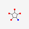 (1R,2R,3S,4R,5R)-5-aminocyclopentane-1,2,3,4-tetrol