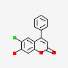 6-chloranyl-7-oxidanyl-4-phenyl-chromen-2-one