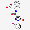 (S)-3-{[1-(2-Fluoro-phenyl)-5-hydroxy-1H-pyrazole-3-carbonyl]-amino}-3-o-tolyl-propionic acid