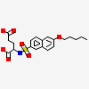 N-{[6-(PENTYLOXY)NAPHTHALEN-2-YL]SULFONYL}-D-GLUTAMIC ACID