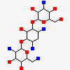(1R,2S,3S,4R,6S)-4,6-DIAMINO-3-[(3-AMINO-3-DEOXY-ALPHA-D-GLUCOPYRANOSYL)OXY]-2-HYDROXYCYCLOHEXYL 2,6-DIAMINO-2,6-DIDEOXY-ALPHA-D-GLUCOPYRANOSIDE