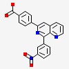 4-[8-(3-nitrophenyl)-1,7-naphthyridin-6-yl]benzoic acid