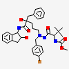 METHYL [(1S)-1-({2-[(4R)-4-BENZYL-4-HYDROXY-5-{[(1S,2R)-2-HYDROXY-2,3-DIHYDRO-1H-INDEN-1-YL]AMINO}-5-OXOPENTYL]-2-(4-BROMOBENZYL)HYDRAZINO}CARBONYL)-2,2-DIMETHYLPROPYL]CARBAMATE