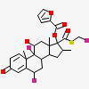 (6alpha,11alpha,14beta,16alpha,17alpha)-6,9-difluoro-17-{[(fluoromethyl)sulfanyl]carbonyl}-11-hydroxy-16-methyl-3-oxoan drosta-1,4-dien-17-yl furan-2-carboxylate