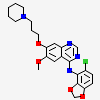 N-(5-chloro-1,3-benzodioxol-4-yl)-6-methoxy-7-(3-piperidin-1-ylpropoxy)quinazolin-4-amine