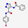N-(4-FLUOROPHENYL)-4-[(PHENYLCARBONYL)AMINO]-1H-PYRAZOLE-3-CARBOXAMIDE