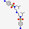 N,N'-(iminodiethane-2,1-diyl)bis[4-amino-N-(2-methylpropyl)benzenesulfonamide]