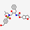 (3AS,5R,6AR)-HEXAHYDRO-2H-CYCLOPENTA[B]FURAN-5-YL (2S,3S)-3-HYDROXY-4-(4-(HYDROXYMETHYL)-N-ISOBUTYLPHENYLSULFONAMIDO)-1-PHENYLBUTAN-2-YLCARBAMATE