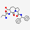(3S,6S,7S,9aS)-6-{[(2S)-2-aminobutanoyl]amino}-N-(diphenylmethyl)-7-(hydroxymethyl)-5-oxooctahydro-1H-pyrrolo[1,2-a]azepine-3-carboxamide