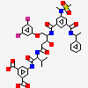 5-[[(2s)-2-[[(3r,4s)-5-(3,5-difluorophenoxy)-3-hydroxy-4-[[3-(methyl-methylsulfonyl-amino)-5-[[(1r)-1-phenylethyl]carbamoyl]phenyl]carbonylamino]pentanoyl ]amino]-3-methyl-butanoyl]amino]benzene-1,3-dicarboxylic Acid