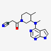 3-{(3R,4R)-4-methyl-3-[methyl(7H-pyrrolo[2,3-d]pyrimidin-4-yl)amino]piperidin-1-yl}-3-oxopropanenitrile