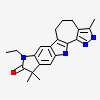 8-ethyl-3,10,10-trimethyl-4,5,6,8,10,12-hexahydropyrazolo[4',3':6,7]cyclohepta[1,2-b]pyrrolo[2,3-f]indol-9(1H)-one