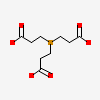 3-[bis(2-carboxyethyl)phosphanyl]propanoic Acid