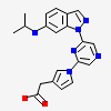 [1-(6-{6-[(1-methylethyl)amino]-1h-indazol-1-yl}pyrazin-2-yl)-1h-pyrrol-3-yl]acetic Acid