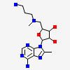 5'-[(3-aminopropyl)(methyl)amino]-5'-deoxy-8-methyladenosine