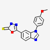 5-[1-(4-Methoxyphenyl)-1h-Benzimidazol-6-Yl]-1,3,4-Oxadiazole-2(3h)-Thione
