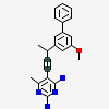 5-[(3R)-3-(5-methoxybiphenyl-3-yl)but-1-yn-1-yl]-6-methylpyrimidine-2,4-diamine
