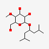 3-methyl-1-(2-methylpropyl)butyl 4-O-beta-L-gulopyranosyl-beta-D-glucopyranoside