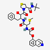 (4R)-N-tert-butyl-3-[(2S,3S)-2-hydroxy-3-({N-[(isoquinolin-5-yloxy)acetyl]-S-methyl-L-cysteinyl}amino)-4-phenylbutanoyl]-1,3-thiazolidine-4-carboxamide