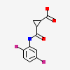 (1S,2R)-2-[(2,5-difluorophenyl)carbamoyl]cyclopropanecarboxylic acid
