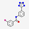 3-fluoro-N-[3-(1H-tetrazol-5-yl)phenyl]benzamide