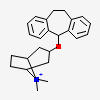 (3-exo)-3-(10,11-dihydro-5h-dibenzo[a,d][7]annulen-5-yloxy)-8,8-dimethyl-8-azoniabicyclo[3.2.1]octane