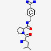 D-Leucyl-N-(4-Carbamimidoylbenzyl)-L-Prolinamide