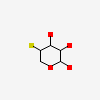 beta-D-xylopyranosyl-(1->4)-4-thio-beta-D-xylopyranosyl-(1->4)-4-thio-beta-D-xylopyranosyl-(1->4)-4-thio-beta-D-xylopyranose