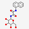N-[(naphthalen-1-ylamino)(oxo)acetyl]-beta-d-glucopyranosylamine