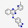 N-1H-indazol-5-yl-2-(6-methylpyridin-2-yl)quinazolin-4-amine