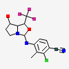 3,11-difluoro-6,8,13-trimethyl-8h-quino[4,3,2-kl]acridin-13-ium