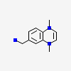 1-(1,4-dimethyl-1,2,3,4-tetrahydroquinoxalin-6-yl)methanamine