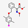 methyl (2E)-{2-[(4-iodo-2,5-dimethylphenoxy)methyl]phenyl}(methoxyimino)ethanoate