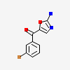 (2-amino-1,3-oxazol-5-yl)-(3-bromophenyl)methanone